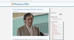 Desktop Screenshot of mongolia-web.com